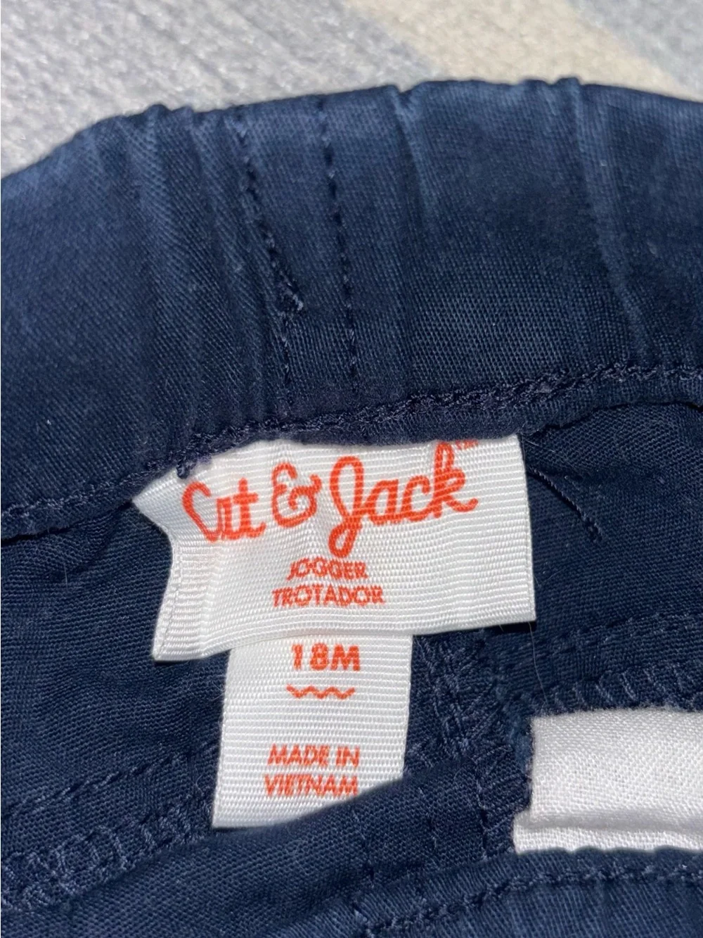 Target Cat & Jack Pants size 18M - Set of 4 - Denim, Navy, Tan, Black Denim